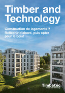Construction de logements ? - Réfléchir d'abord, puis opter pour le bois !