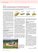 Neues Holzbausystem für Flächentragwerke