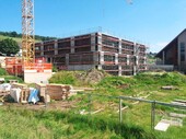 Shorter construction times thanks to wood (pictures by Roger Frei)