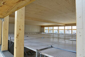 Ceiling atrium with 12m span