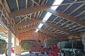 Interior view coach house