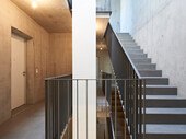 Vue de la cage d'escalier