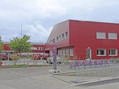 Remarkable size: the gym is 50 meters long and 25 meters wide