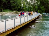 Pedestrian path in operation