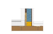 Anschluss Geschossdecke - Terrasse an Ausenwand