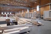 Interior view production hall