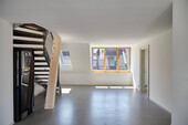 Sichtbare Strebe in der Wohnung
