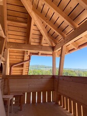 Überdachter Balkon