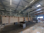 Préfabrication du pont dans les Ateliers de JPF-Ducret.