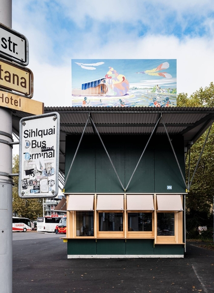 A work of art—right in the city center