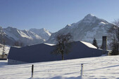 Vue de la façade nord fermée