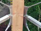 Raccord de barre de traction et de compression