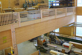 Two-storey modern joinery hall