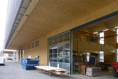 Large canopy for goods handling