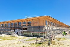 LUKS Wolhusen: Eine Fassade mit Tiefenwirkung