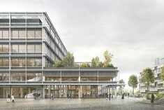 1er prix du concours de projet «Portal UZH» Campus Irchel, Université de Zurich