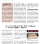 New perspectives in wood bonding at the Bern University of Applied Sciences